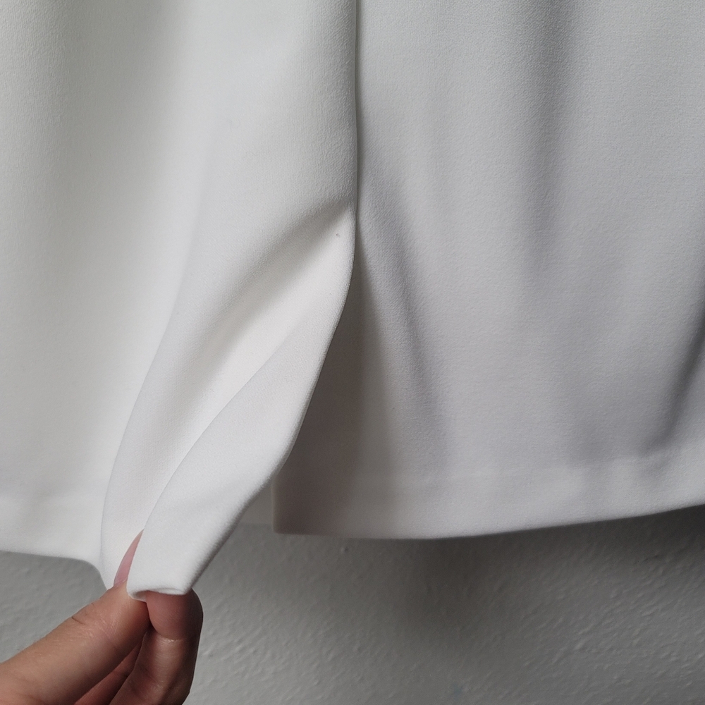 BHLDN White Sleeveless Sheath Midi Dress - Picture 12 of 14